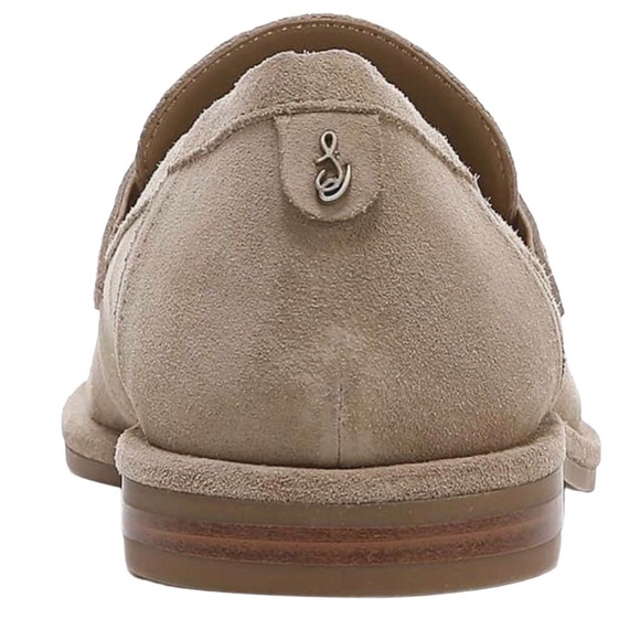 💥LAST CHANCE💥 Sam Edelman Beatrice Penny Loafer in Taupe Size 9 - Picture 4 of 9